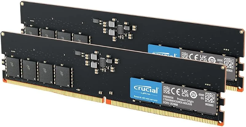 Crucial 32GB DDR5 PC5-38400 4800MHz CL40
