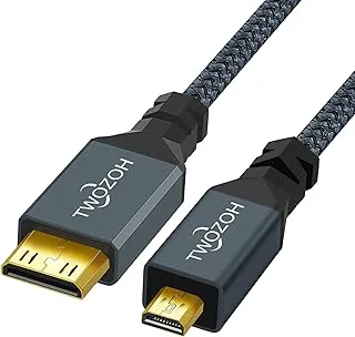 Twozoh Micro HDMI till Mini HDMI kabel