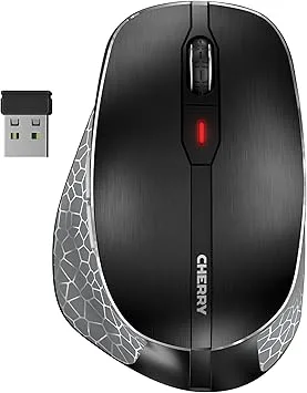 CHERRY MW 8C ERGO, trådlös och uppladdningsbar mus