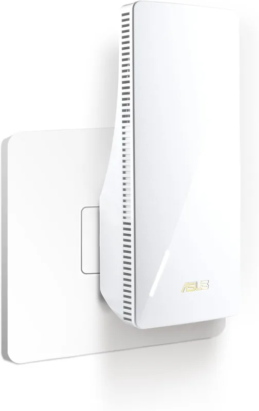 ASUS RP-BE58 BE3600 Dual Band WiFi 7 AiMesh Repeater (Range Extender, upp till 3 600 Mbps, sömlös mesh WiFi, enkel installation via app)