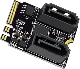 NFHK NGFF-nyckel A+E PCI Express till SATA 3,0 adapter
