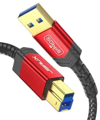 JSAUX USB 3.0 B Kabel [3M