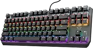 Trust Gaming GXT 834 Callaz mekaniskt tangentbord TKL kompakt