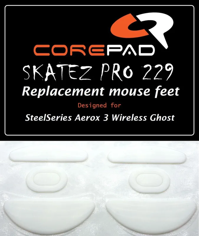 2 x CorePad SteelSeries Aerox 3 Trådlös