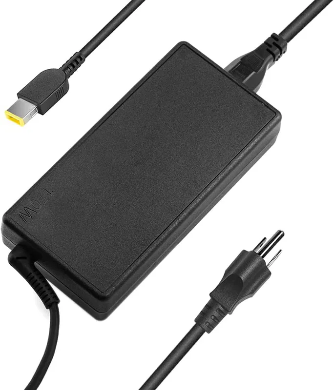 SLRIOYS 170 W laddare, kompatibel med Lenovo Thinkpad P1 P15, P17, T15p, P16, P15v P50, P52, P53, P70, P73 Extreme, Legion Slim 5 7, Y720, Y730, Y530, Y520, LOQ IdeaPad/Yoga Pro Slim 5 7 9 Bärbar