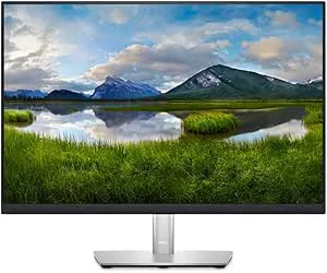 Dell P2423 24 tum WUXGA (1920x1200) 16:10 skärm, 60Hz, IPS, 5ms, 99% sRGB, DisplayPort, HDMI, DVI, VGA, 5x USB, 3 års garanti, svart