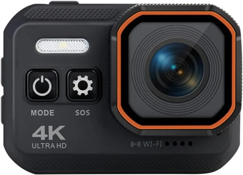 Action kamera 2,0 '' Lcd Skärmaktivitetskameror, ultra HD 4K Action kamera