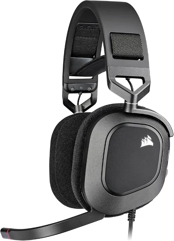 Corsair HS80 RGB USB Premium Gamingheadset med 7.1-surround-ljud