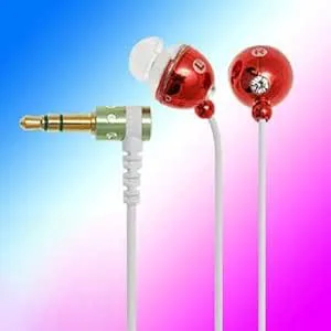 Ruilogod Rhinestone 3.5mm mp3 mp4 ljud hörlurar