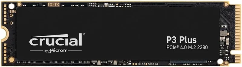 Crucial P3 Plus 500GB PCIe Gen4 NVMe M.2 Intern SSD