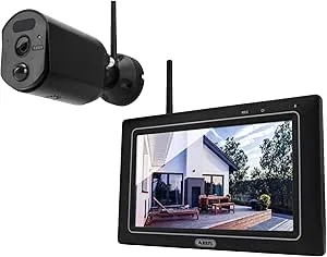 ABUS EasyLook BasicSet PPDF17000 Övervakningskameraset Radio 4 kanaler med 1 kamera 2304 x 1296 pixel 2.4 GHz