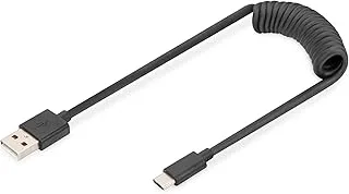 DIGITUS USB 2.0 spiralkabel