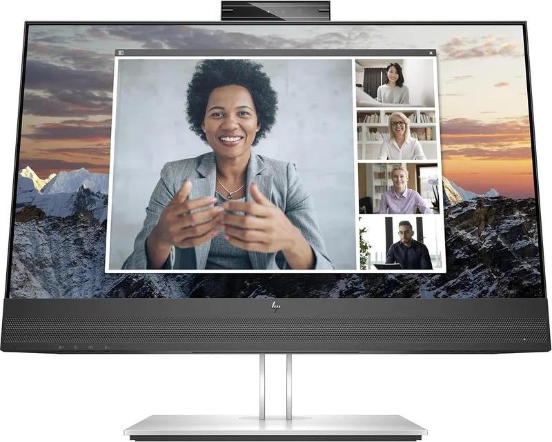 LED-skärm - HP - E24m G4 Conferencing - 23.8" - Full HD 1920x1080 - IPS 75Hz