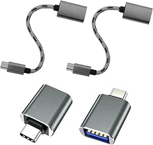 Mepsies USB C till USB 3.0-adapter 4-pack