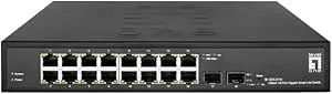 LevelOne GES-2118 Hilbert 18-port Gigabit Smart Lite Switch