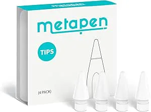 metapen 4 Pack Tips Compatible with iPencil 2nd and 1st Generation