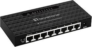 LevelOne GEU-0821 switch hanterad Gigabit Ethernet (10/100/1000)