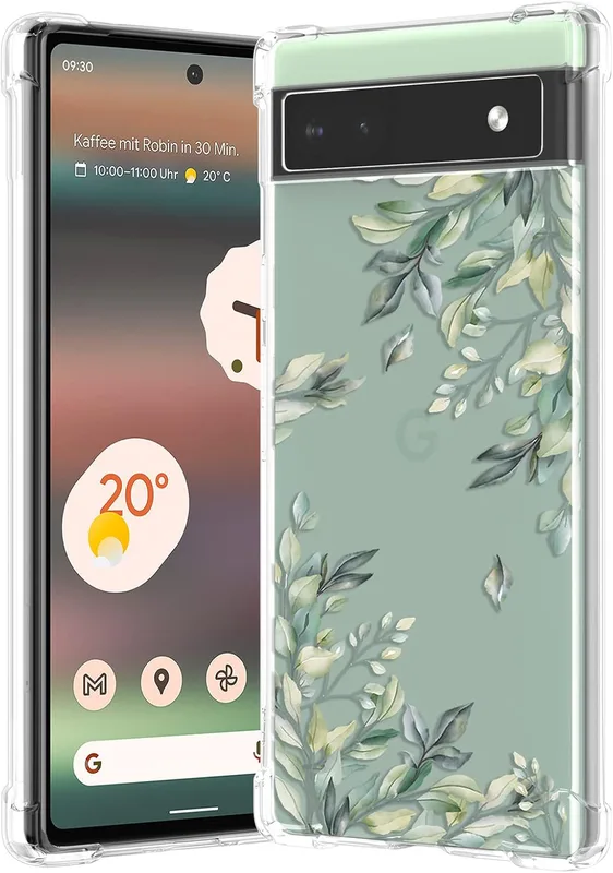 RALEAVO Blommigt fodral för Google Pixel 7