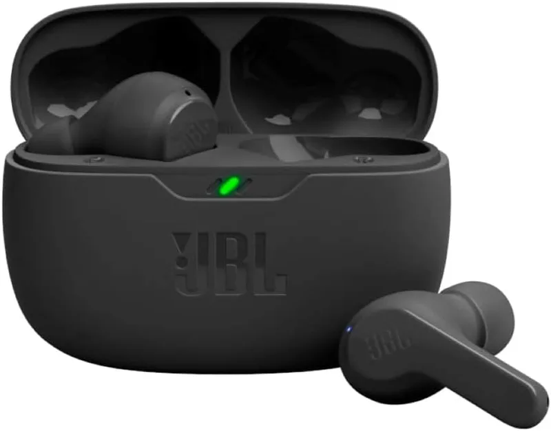 JBL Vibe Beam Black True Wireless Earbuds