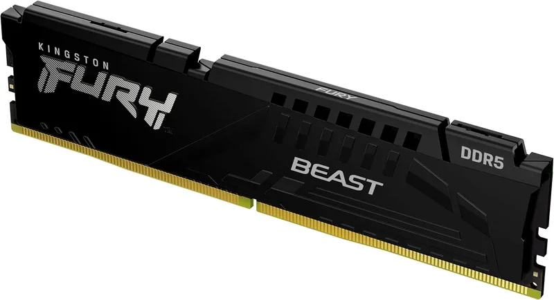 Kingston FURY Beast Black EXPO DDR5 8GB 6000MT/s DDR5 CL36 DIMM PC-minne för gamer enkel modul