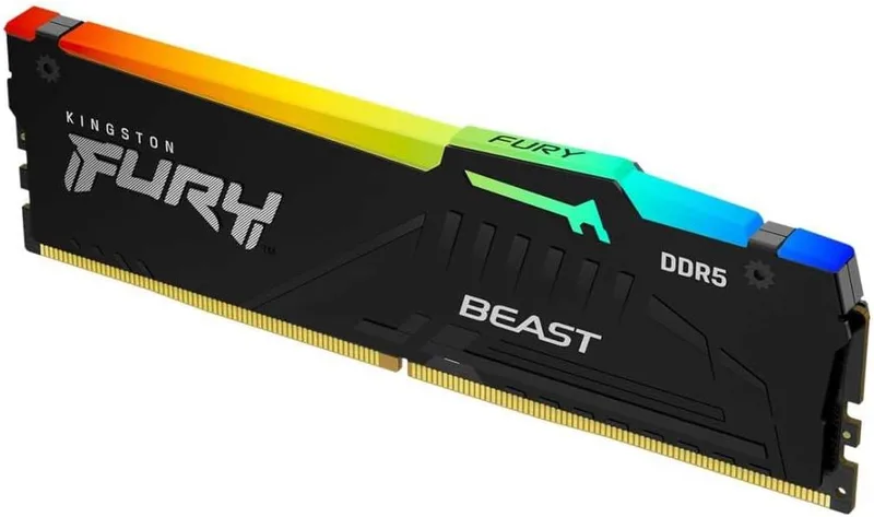 Kingston FURY Beast RGB 32GB (2x16GB) / 6000 Mhz / DDR5 / CL36 / KF560C36BBE2AK2-32