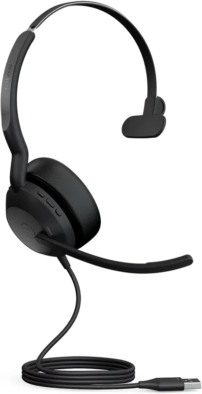 Jabra Evolve2 50 trådbundet mono-headset med Jabra