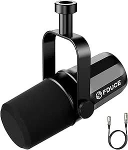 FDUCE SL40X XLR dynamisk mikrofon för röstinspelning