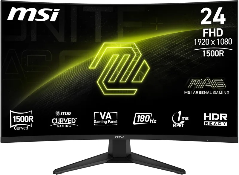 MSI MAG 244C 24" FHD Curved Gaming Monitor