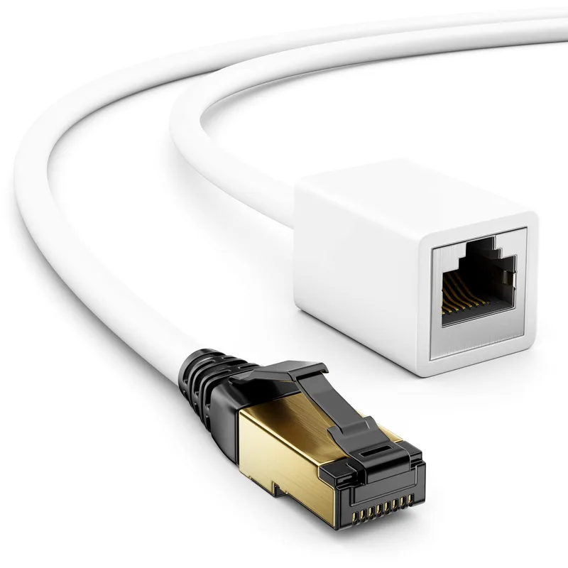 deleyCON 5m CAT8.1 Förlängning Patchkabel Nätverkskabel