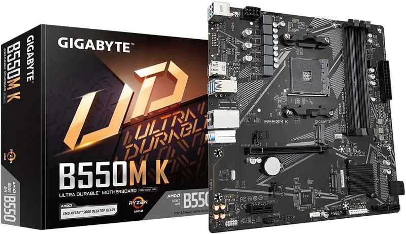 Gigabyte B550M K One size