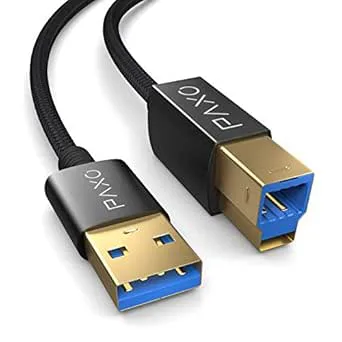 PAXO 3 m USB A skrivarkabel