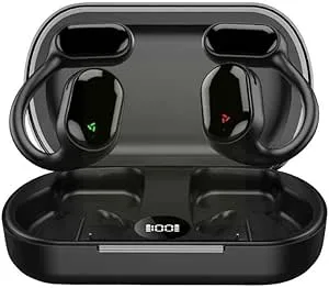Bluetooth 5.3 Hörlurar Open Ear Clip-on HD stereo brusreducering