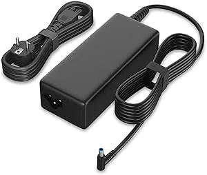 ANTWELON 65W Laddare 19,5V 3,33A Nätaggregat Nätadapter för HP Pavilion x360 11 14 15, Envy x360 13 15 17, Elitebook 820 840 850 G3 G4, ProBook 450 650 640 G5 G4 G6 G7, Spectre X2 Blå TIP 4,5mm
