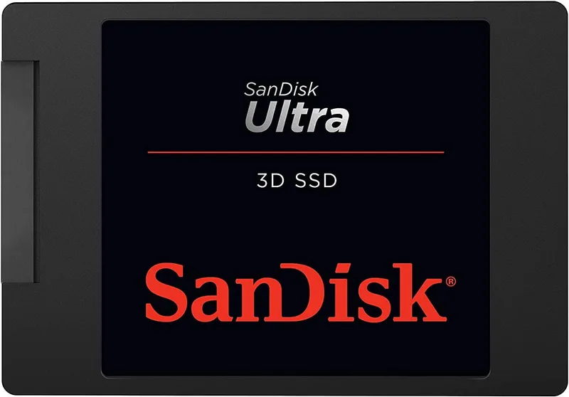 SanDisk Ultra SDSSDH3-4T00-G26 Intern SSD, Svart, 4 TB