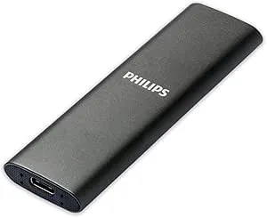 Philips bärbar extern SSD 500 GB