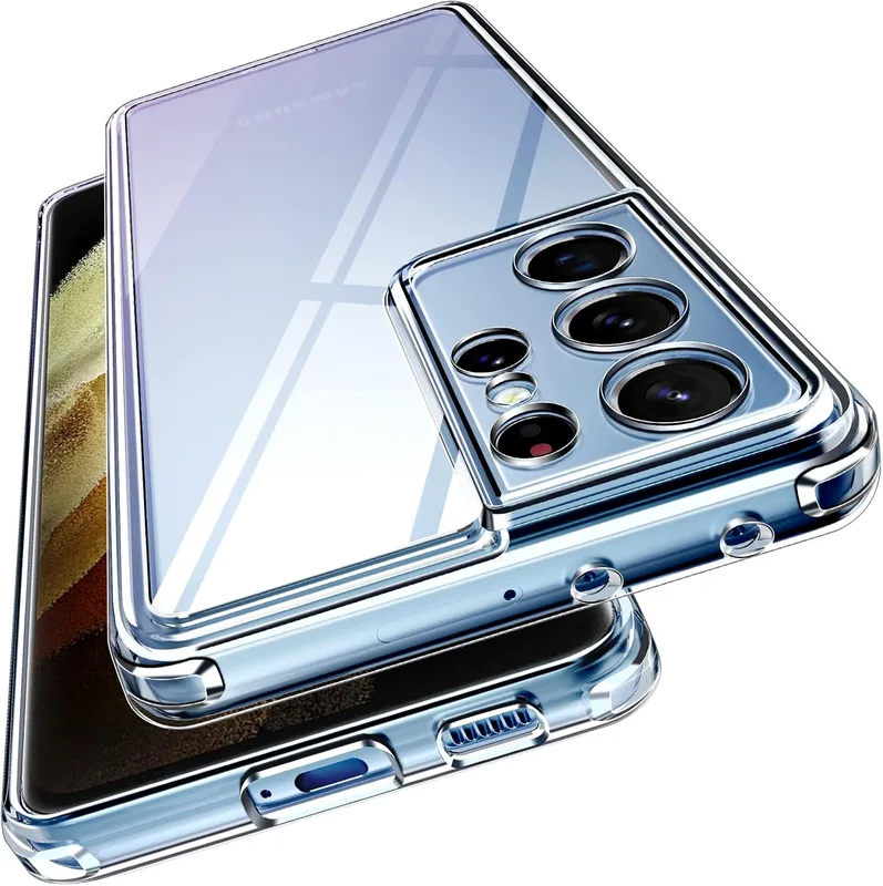 iVoler Anti-gulning klart skal för Samsung Galaxy S21 Ultra 5G