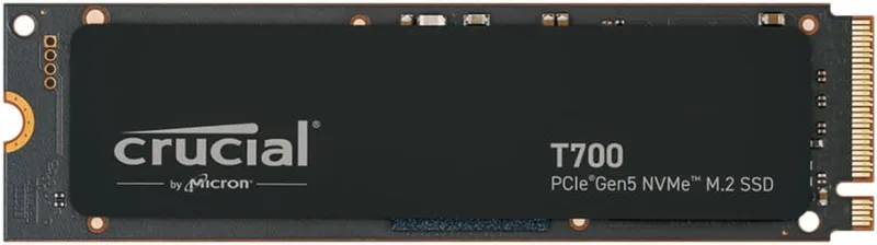1TB Crucial T700 PCIe Gen5 NVMe M.2 SSD