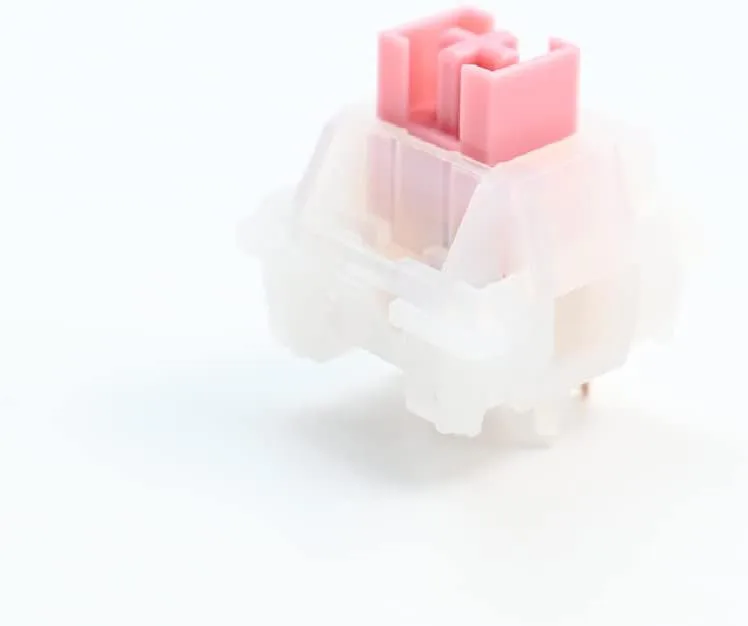 Outemu Jade Switch, Linjär/Klickig/Tyst Taktil Smörjt RGB 5Pin MX Switch För Mekaniskt Tangentbord
