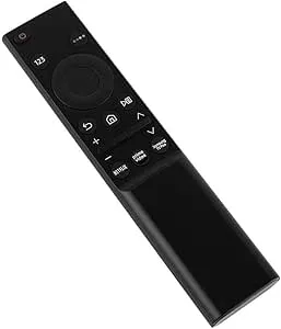 Ersättningsfjärrkontroll för alla Samsung-TV-apparater LED QLED UHD SUHD 4K HDR LCD Smart TV-apparater, knappar Netflix, Prime Video