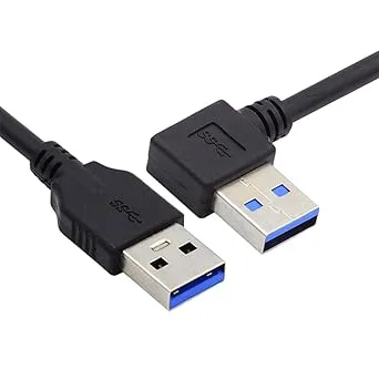 NFHK 90 graders rätvinklad USB 3.0 kabel