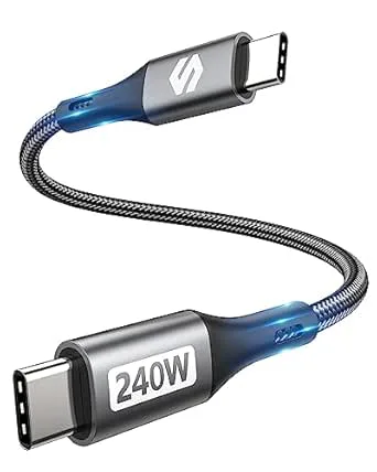 Silkland USB C to USB C Kabel Kort 30CM