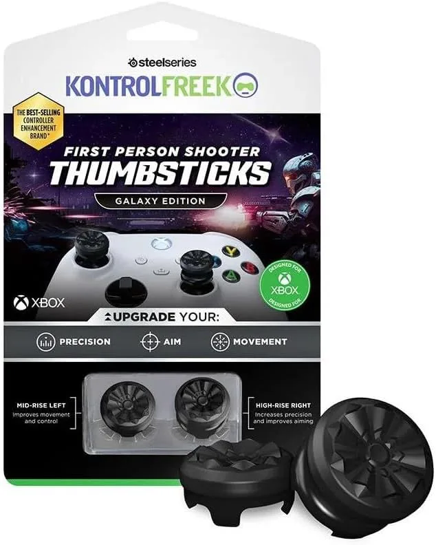 KontrolFreek FPS Freek Galaxy Black för Playstation 4 (PS4) och Playstation 5 (PS5)