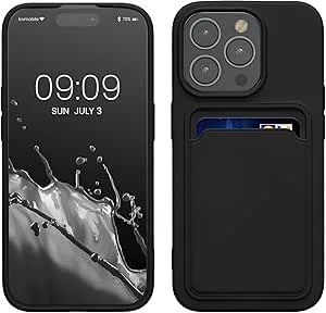 BMW iPhone 15 Pro Mobilskal Läder Hot Stamp