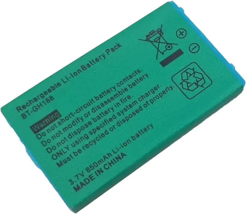 GBA Batteribyte 850mAh Litiumjon med Skruvmejsel för GBA SP Spelkonsol