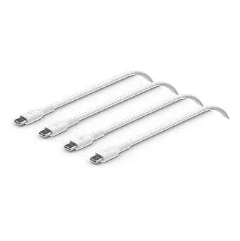 Belkin flätad snabbladdningskabel USB-C till USB-C för iPhone 15