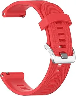 Armband Passform for Garmin 245 Strap Officiell knapp Silikonklocka Band Sportband Fit for Forerunner 245m / 645 / vivoaktiv3 / vivomove HR