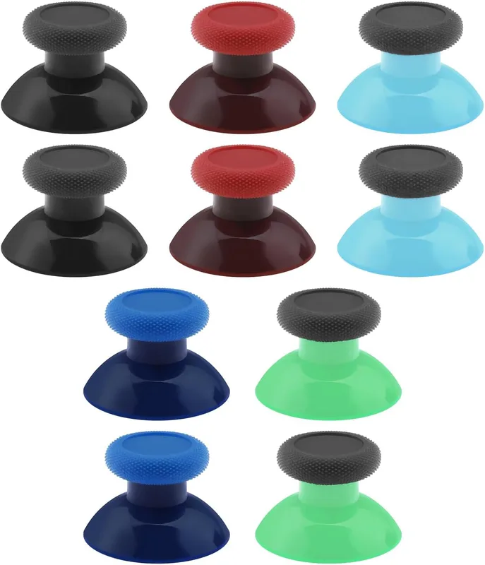 5 par tumkontroller kompatibla med Xbox One kompatibla med Xbox-seriens X/S-kontroller analoga stick-knappar kontroll joystick-ersättning