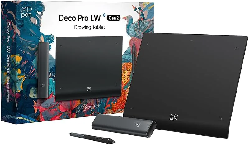 XP-PEN grafisk bricka, Deco Pro LW (2:a generationen)