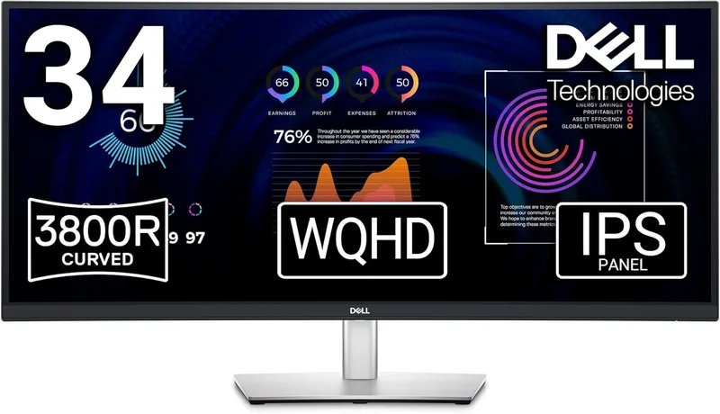 Dell P3424WE skärm