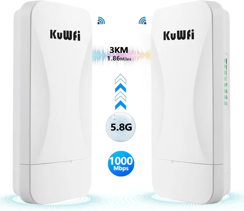 KuWFi Professionell WiFi-brygga